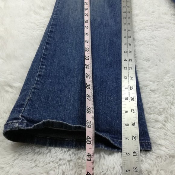 Levi's Womens Jeans San Francisco Boot Cut Blue Denim Bold Curve Classic 16 - Picture 5 of 11